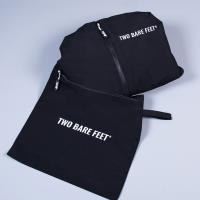 Two Bare Feet Weatherproof Packable Changing Robe & Travel Bag - Black / Sea Green Extra Image 6 Preview